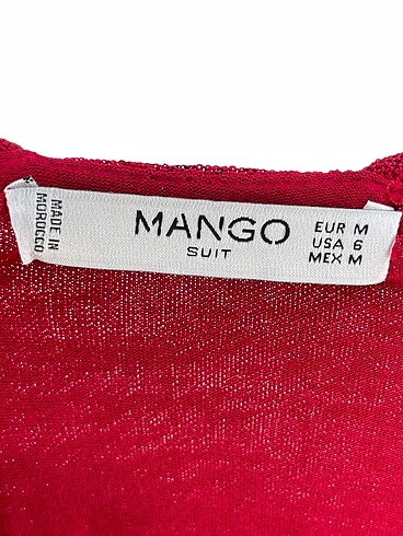m Beden kırmızı Renk Mango Uzun Elbise %70 İndirimli.