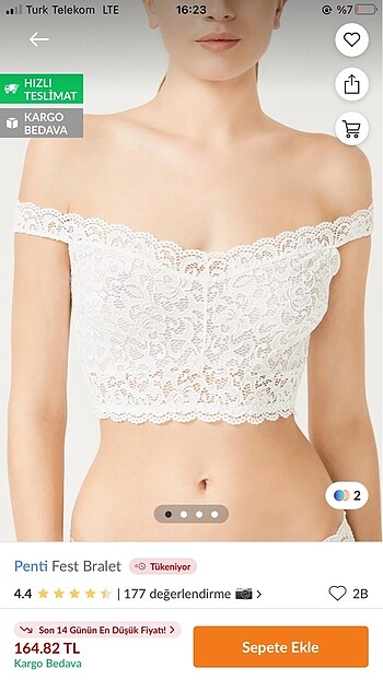 Penti Penti Fest Bralet