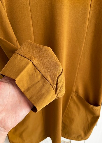 Kadın taba Salaş Midi Tunik - Görsel 3