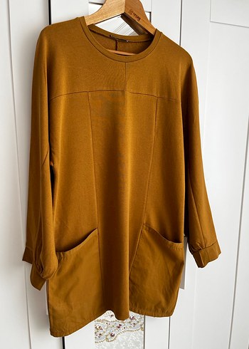 Kadın taba Salaş Midi Tunik - Görsel 6