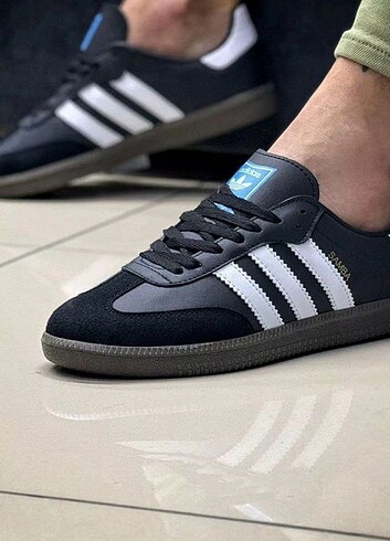 Samba Siyah Beyaz Adidas - Görsel 2
