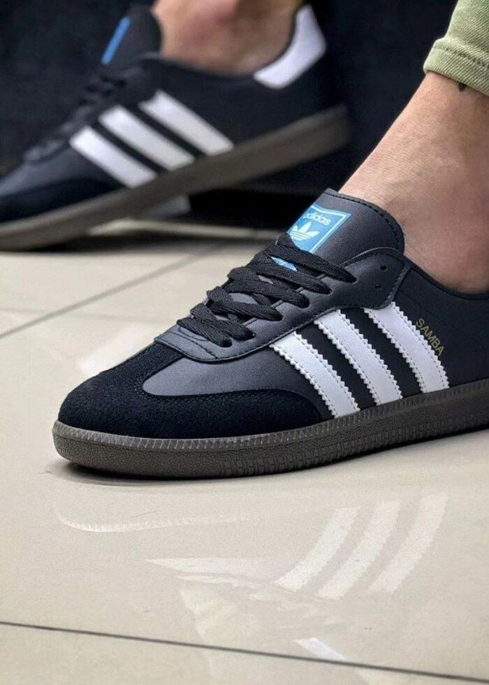 Samba Siyah Beyaz Adidas - Görsel 2