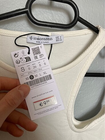 Stradivarius Stradivarius Beyaz üst