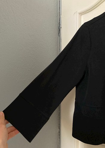 Siyah Kadın Ceket,Normal Boy - Görsel 6