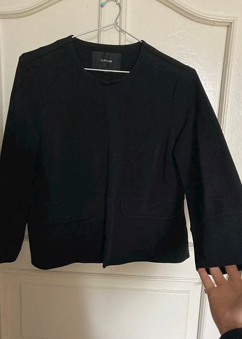 Siyah Kadın Ceket,Normal Boy - Görsel 2