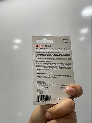 Diğer Blistex bakım kremi
