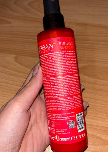 Urban Hibiscus & Shea Butter Sıvı Saç Bakım Spreyi - Görsel 2