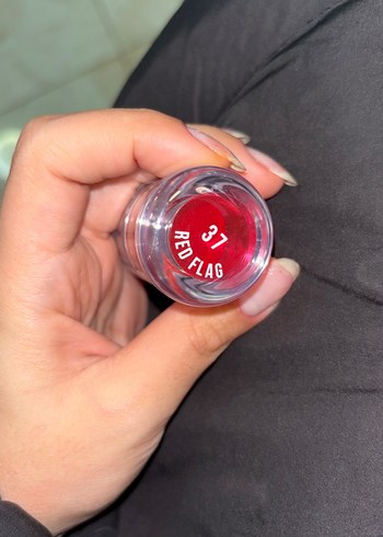 Parlak Kırmızı Baby Balmy Serum Lipgloss - Görsel 5