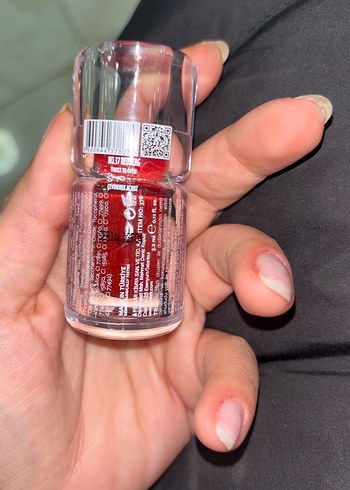 Parlak Kırmızı Baby Balmy Serum Lipgloss - Görsel 3