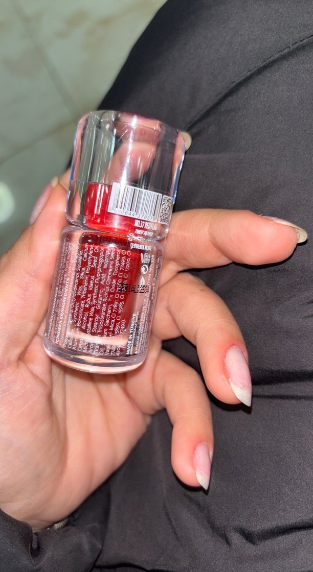 Parlak Kırmızı Baby Balmy Serum Lipgloss - Görsel 2