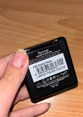 Flormar Koyu Kırmızı Allık - Görsel 2