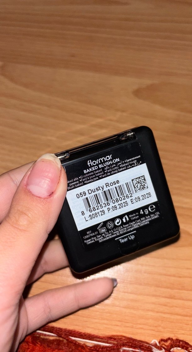 Flormar Koyu Kırmızı Allık - Görsel 2