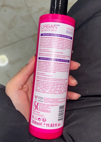 Urban Intense Keratin Saç Bakım Şampuanı 350ml - Görsel 2