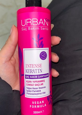 Urban Intense Keratin Saç Bakım Şampuanı 350ml - Görsel 5