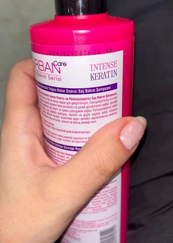 Urban Intense Keratin Saç Bakım Şampuanı 350ml - Görsel 4