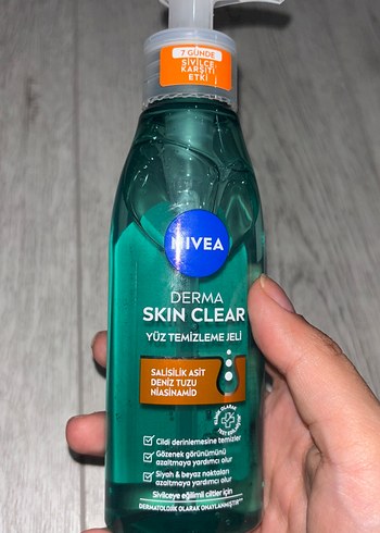 Beden Nivea Derma Skin Clear Yüz Temizleme Jeli
