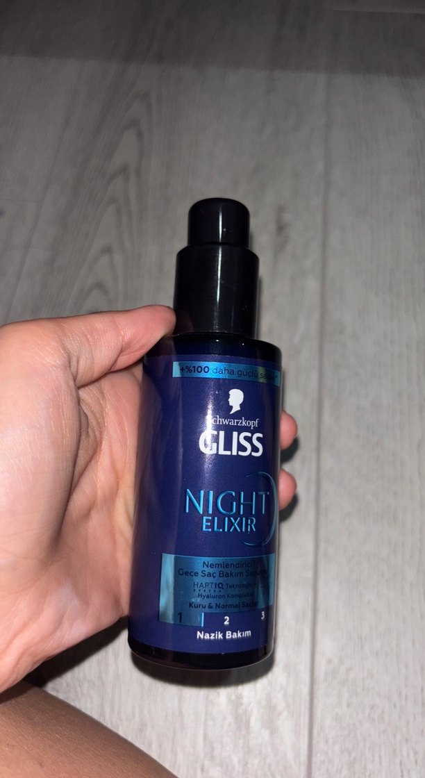 Schwarzkopf Gliss Night Elixir Saç Serumu - Görsel 3