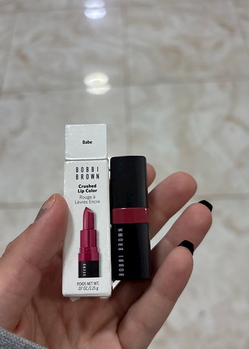 Bobbi Brown orjinal sıfır mini boy ruju