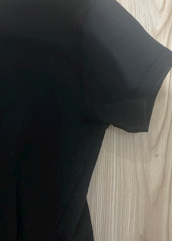 m Beden siyah Renk Siyah Kısa Kesim Kadın Crop Top