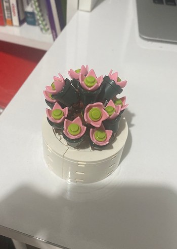 Pembe LEGO Çiçek Buketi Seti - Görsel 4