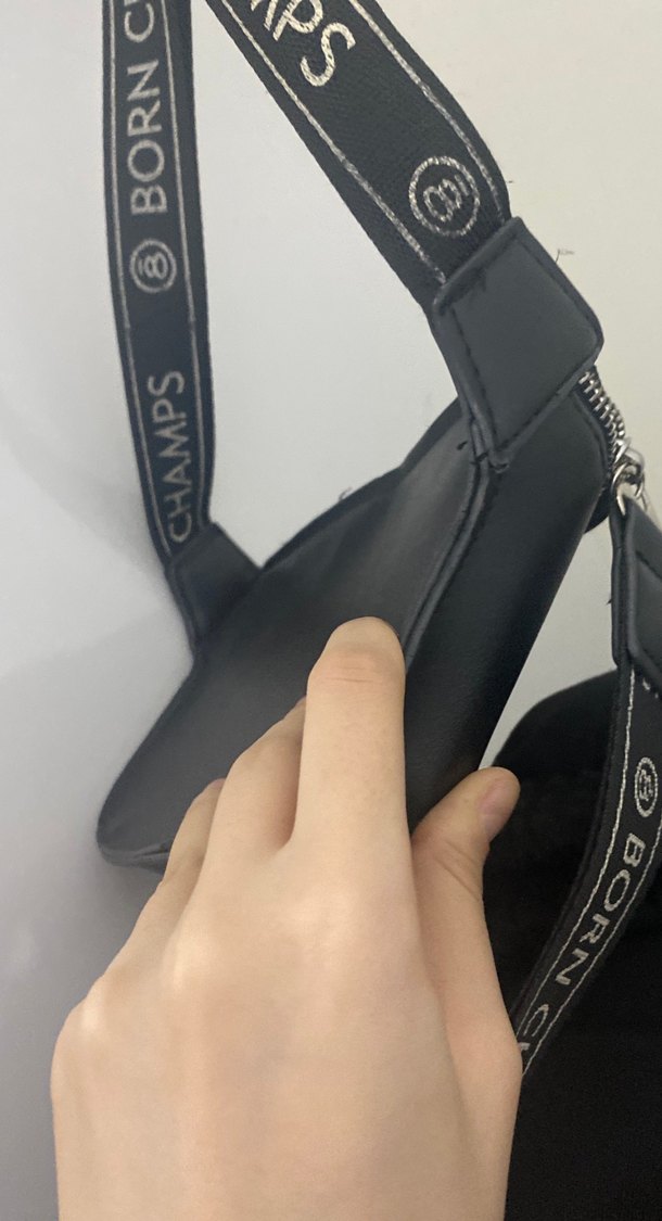 Kadın Siyah Deri Omuz Çantası - Görsel 3