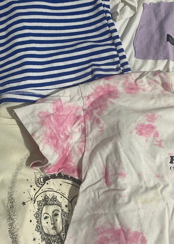 Pembe Batik Desenli - Görsel 2