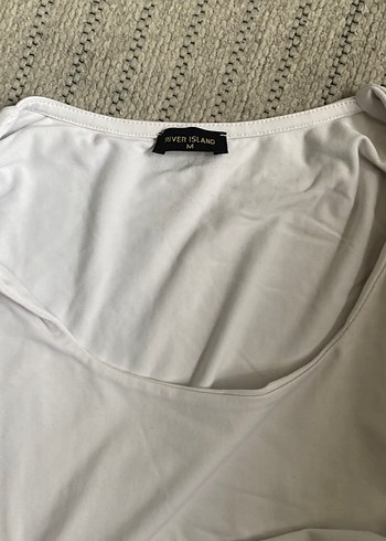 Uzun Kollu Beyaz Kadın Bluz - Görsel 2