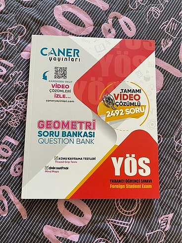 caner yayınları geometri yös kitabı