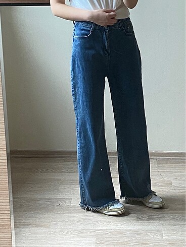 Diğer düz kesim kot pantalon