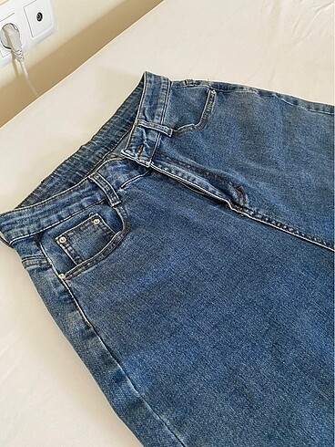m Beden mavi Renk düz kesim kot pantalon