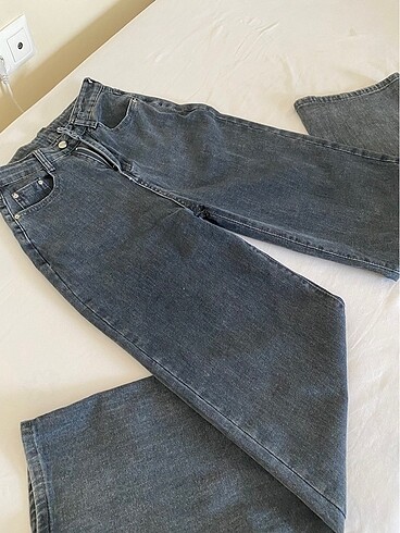 s Beden düz kesim kot pantalon