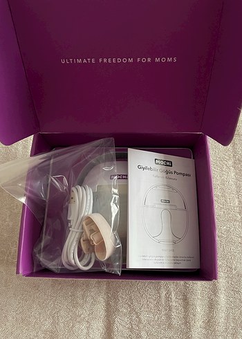 Mor Taşınabilir Göğüs Pompası MOCHI - Görsel 2