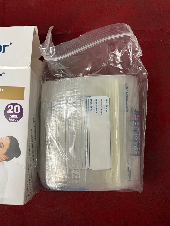 BébéDor Anne Sütü Saklama Poşeti 20'li - Görsel 2