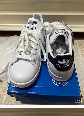 38,5 Beden beyaz Renk adidas stan smith
