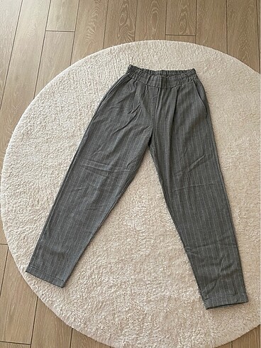Mango çizgili pantolon
