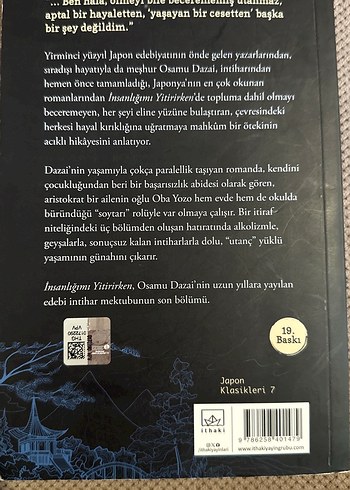 İnsanlığımı Yitirirken - Osamu Dazai