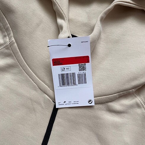 l Beden ten rengi Renk Nike Tech Fleece Zip Hoodie