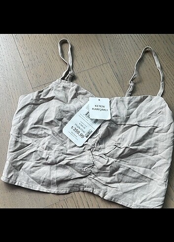 s Beden camel Renk Kisa crop