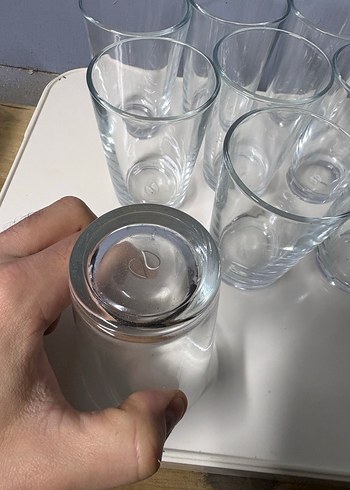 9 lu PAŞABAHÇE Su Bardak Seti Sağlam Temiz - Görsel 3