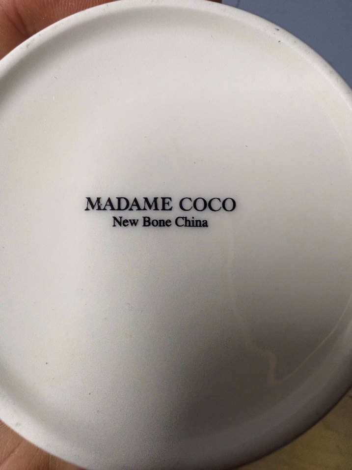 Madame Coco Desenli seramik Kase - Görsel 4