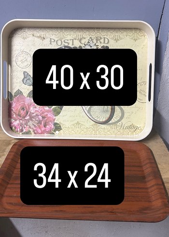 2 Adet Mutfak Tepsisi sağlam temiz Acil Satılık - Görsel 2