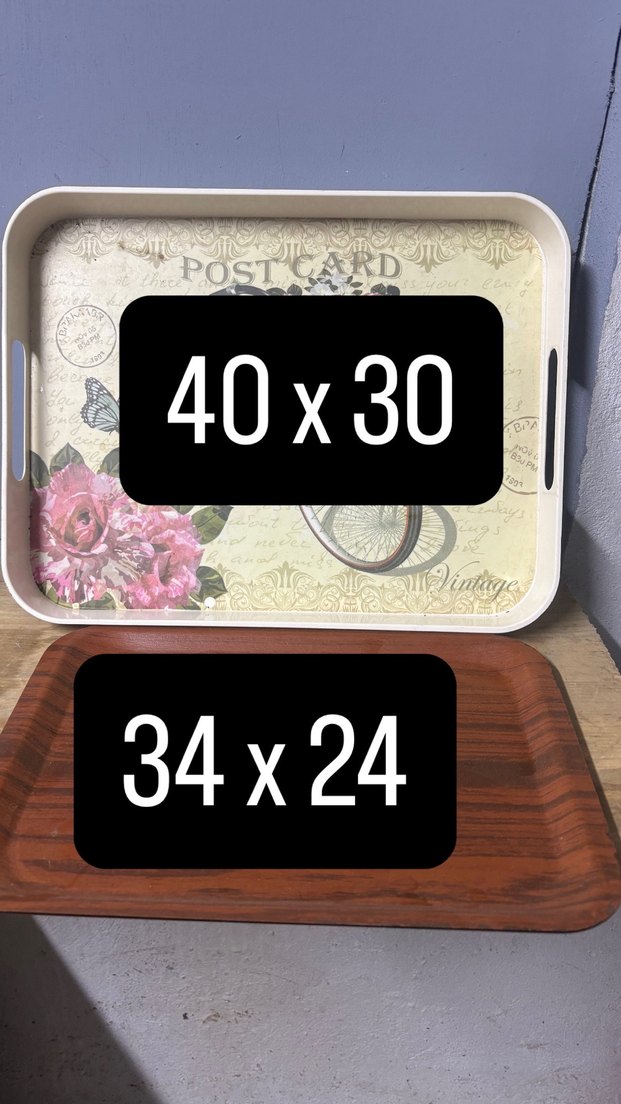 2 Adet Mutfak Tepsisi sağlam temiz Acil Satılık - Görsel 2