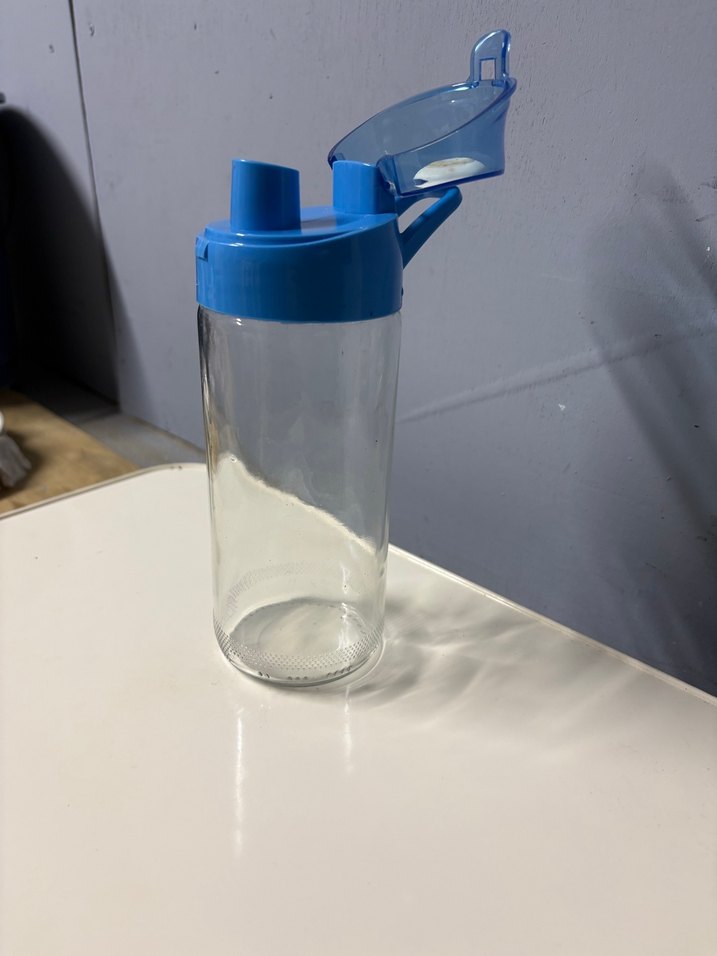 Mavi Kapaklı Bebek Biberonu - Görsel 2