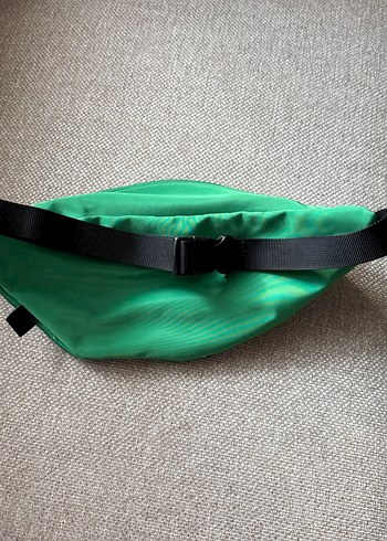 Minecraft Baskılı Yeşil Bel Çantası zara - Görsel 4