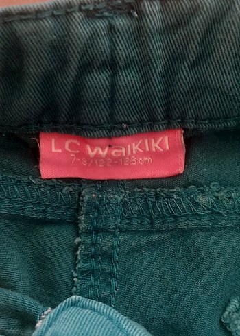 LC Waikiki Kız Çocuk Turkuaz Denim Pantolon
