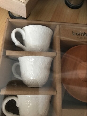  Beden Bambu fincan takımı