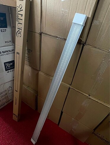 72w led bant armatür 120 cm 10 Lu
