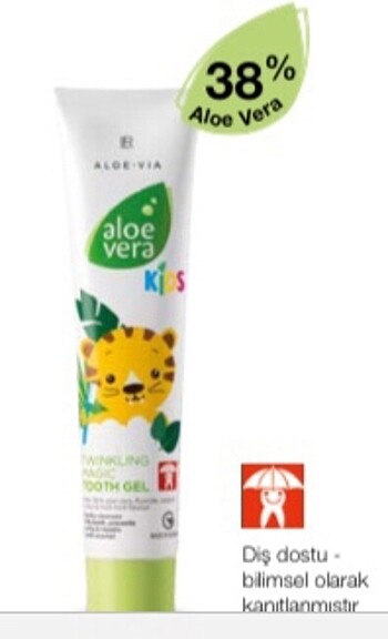# LR Diş çocuk Macunu- 50 ml