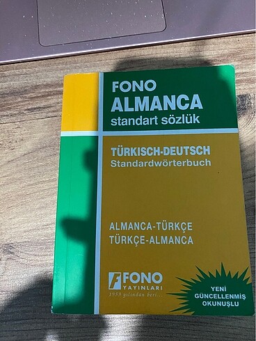Fono yayınları Almanca Standart Sözlük