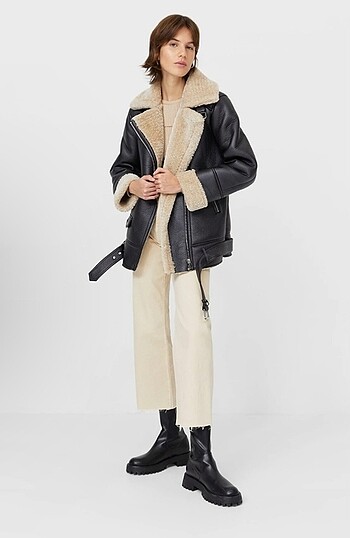 Stradivarius STRADİVARİUS KÜRK CEKET